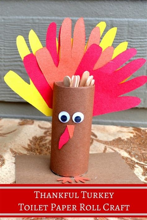 Gobble Up Fun: Making a Turkey Craft with Toilet Paper Rolls